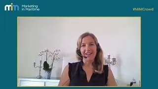 Anna Garcia delivering a session to the MiMCrowd