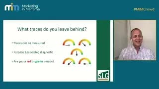 Paul delivering an online session. This is a screenshot