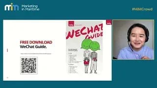 A screenshot of Shuting fu giving a talk 